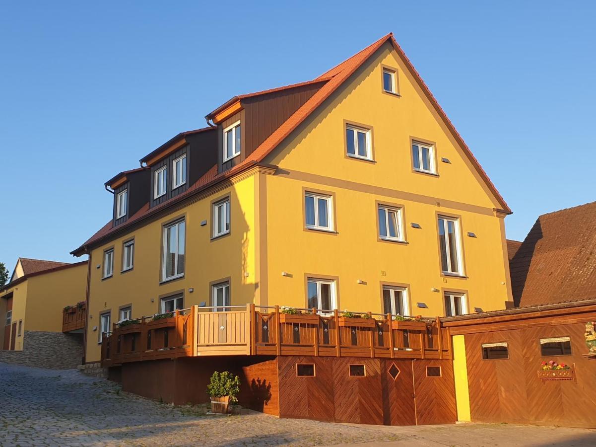 Ferienwohnungen Fewo Landglueck Herrieden Esterno foto