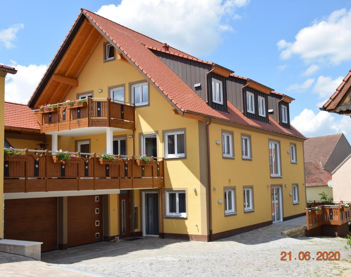 Ferienwohnungen Fewo Landglueck Herrieden Esterno foto